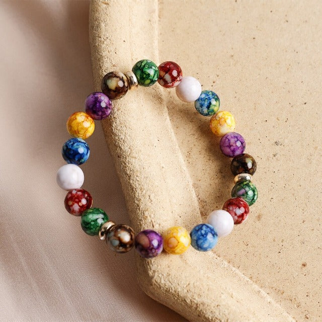 7 Chakras Bracelet Chain Bracelet for Men Women Children Stones