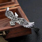  Silver Eagle Figaro Bracelet