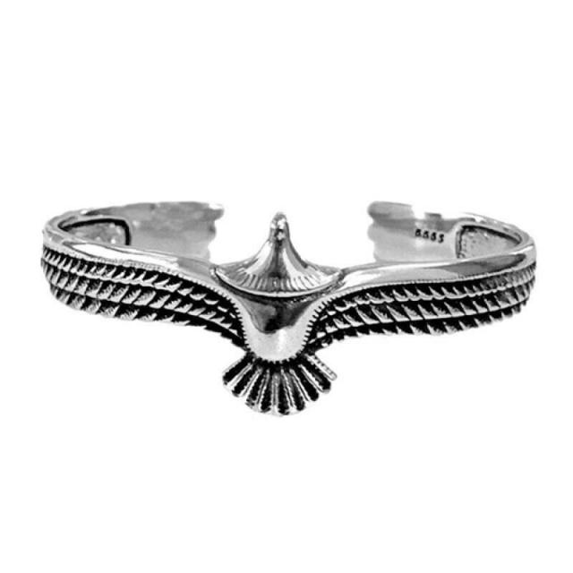 Men's and Women's Eagle Bracelet Silver