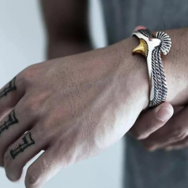 Men's and Women's Eagle Bracelet Gold