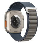 Apple Watch Sport Loop Band gray blue