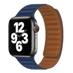Blue Magnetic Clasp Apple Watch Band