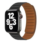 Black Magnetic Clasp Apple Watch Band
