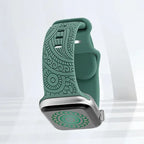 Patterned Apple Watch Band green