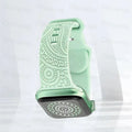 Patterned Apple Watch Band green