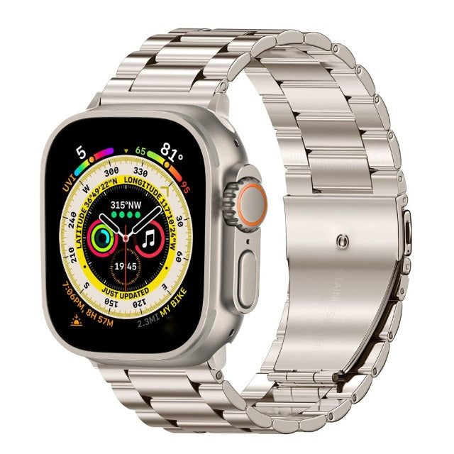 Apple Watch Stainless Steel Bracelet Ivory