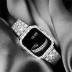 Apple Watch bracelet with diamond case