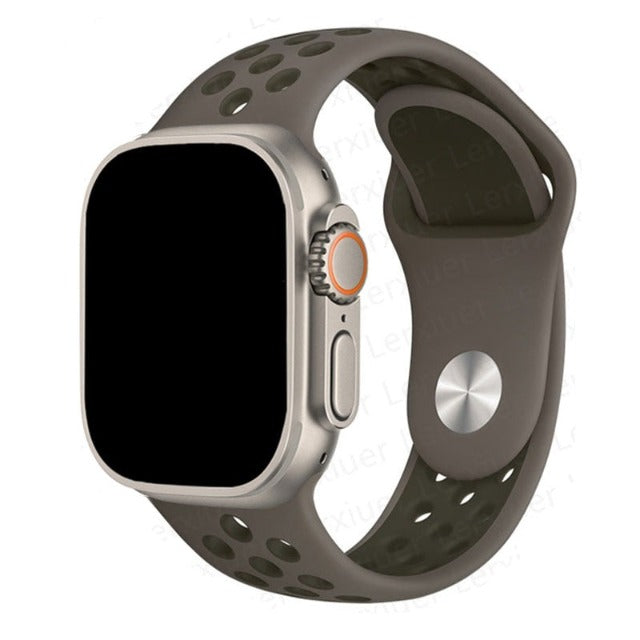 Army Green Apple Watch Sport Band