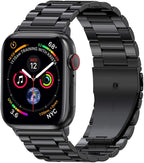 Ultra-Resistant Steel Apple Watch Band black