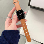 Apple Watch Leather Strap in brown