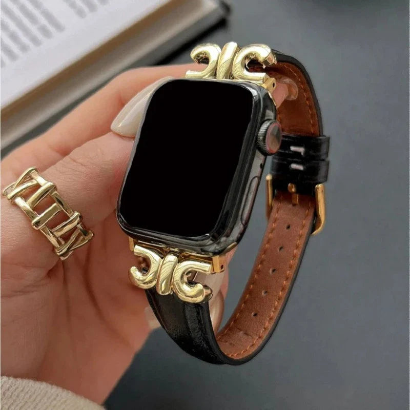 Leather Apple Watch Strap for Women