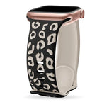 Black Beige Leopard Apple Watch Band