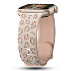 Light Pink Leopard Apple Watch Band