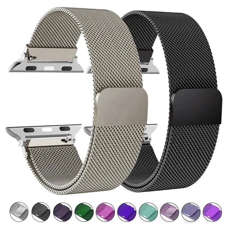 Magnetic Steel Apple Watch Band