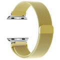 Gold Magnetic Steel Apple Watch Band