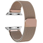 Rose Gold Magnetic Steel Apple Watch Band