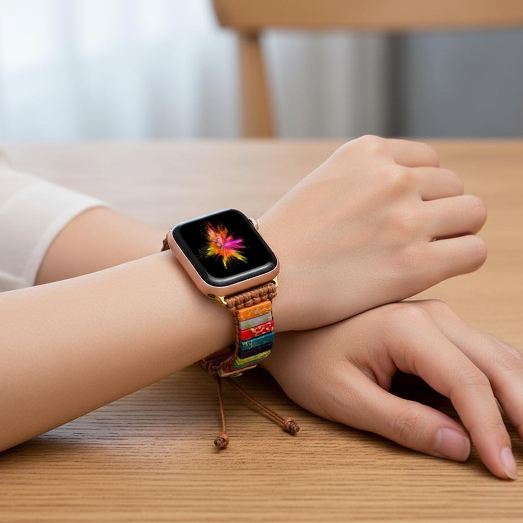 Natural Stone Apple Watch Straps