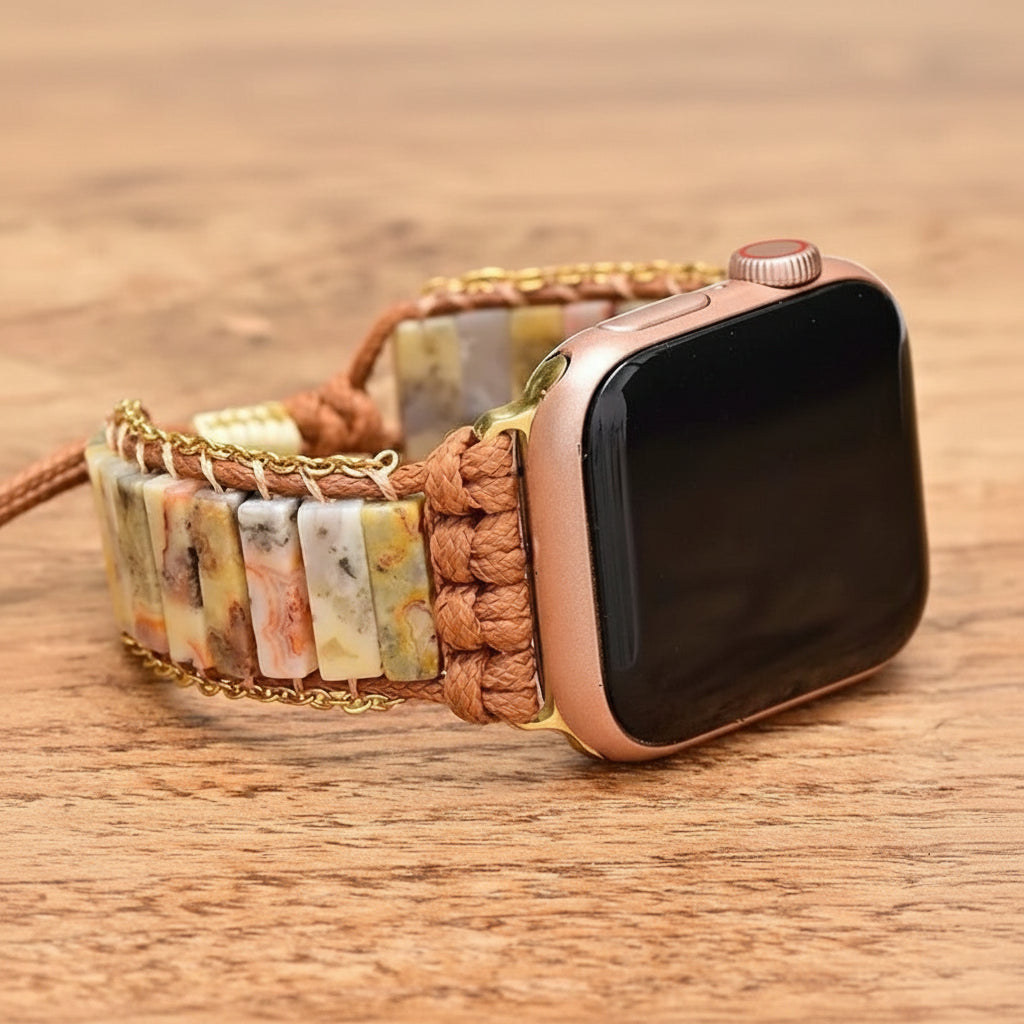 Natural Stone Apple Watch Straps