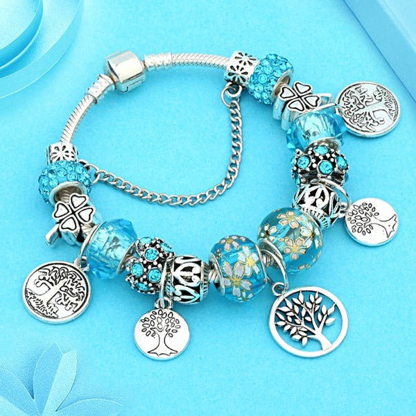 Tree of Life Bracelet Sterling Silver for Women
