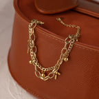 Bracelet with Christian Cross