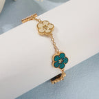 Multicolored Flower Bracelet for Women