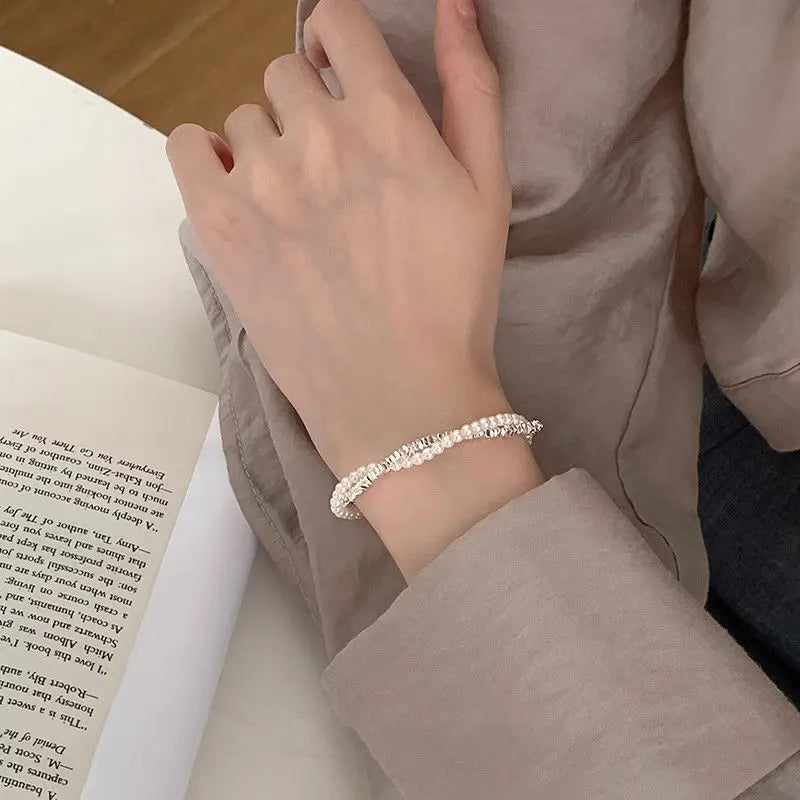 Elegant Beaded Chain Bracelet for Women