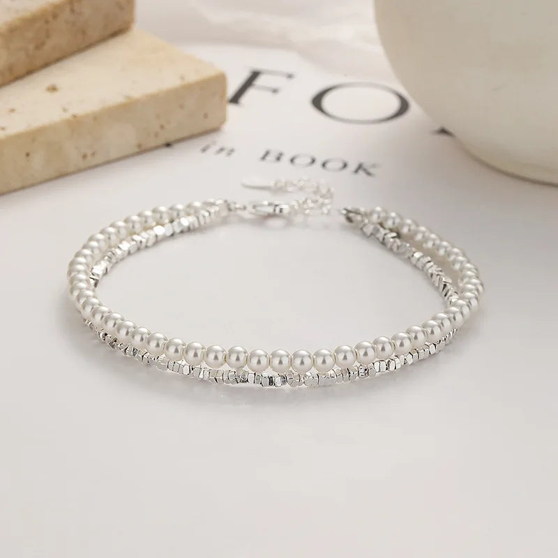 Elegant Beaded Chain Bracelet for Women
