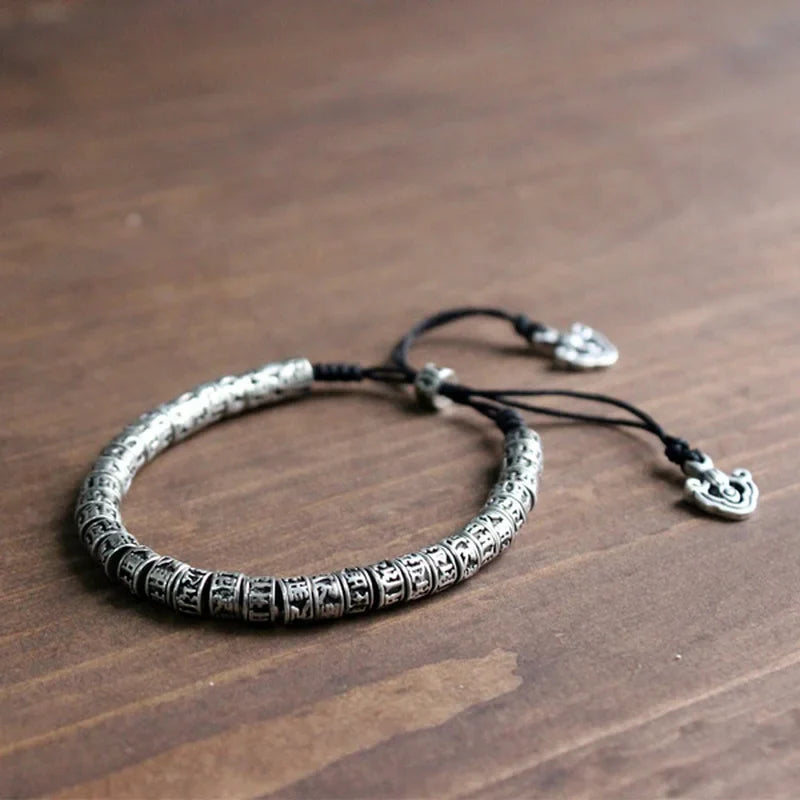 Buddhist Amulet Cuban Link Bracelet