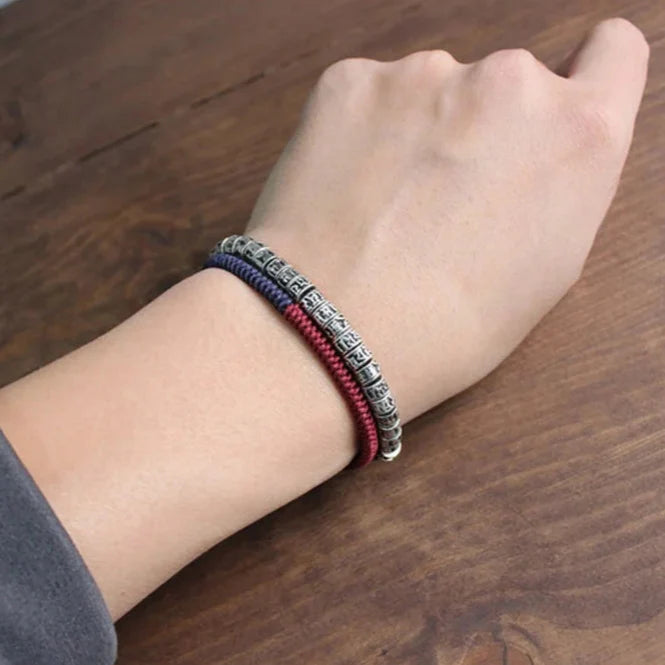 Buddhist Amulet Cuban Link Bracelet