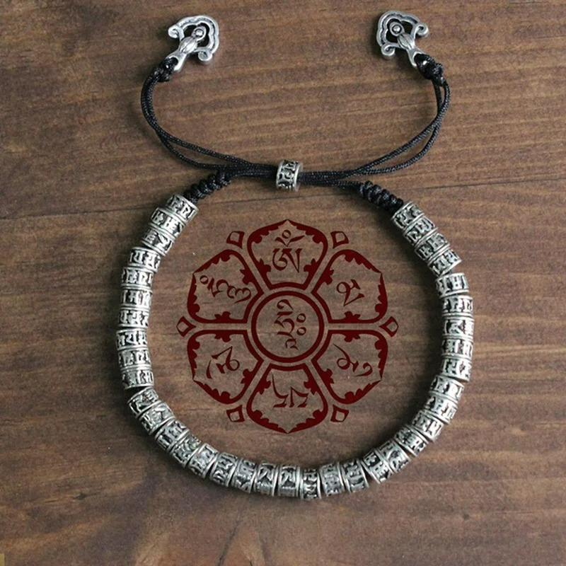 Buddhist Amulet Cuban Link Bracelet