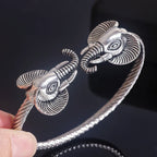 Buddhist Bracelet with Elephants for Women