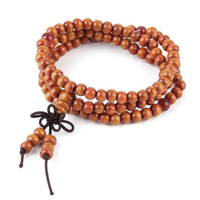 Buddhist Lucky Bracelet orange
