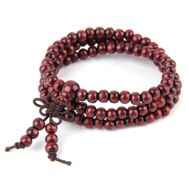 Buddhist Lucky Bracelet red