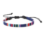 Handmade Woven Friendship Brazilian Bracelet blue