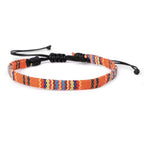 Handmade Woven Friendship Brazilian Bracelet orange