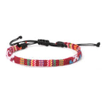 Handmade Woven Friendship Brazilian Bracelet red