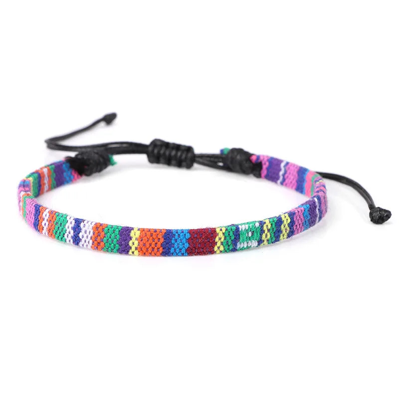 Handmade Woven Friendship Brazilian Bracelet purple