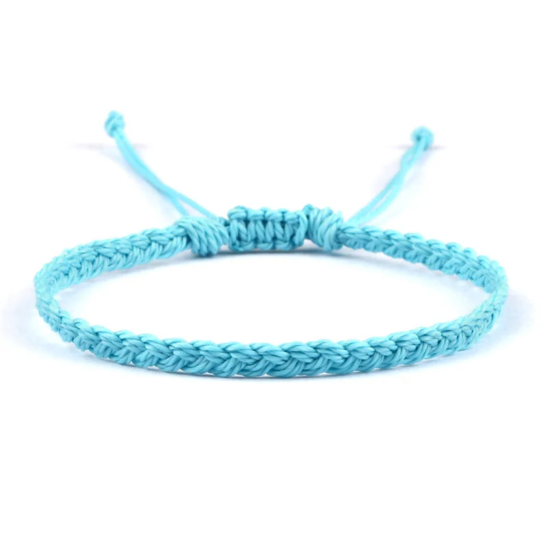 Handmade Blue Brazilian Bracelet light blue