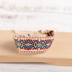 Blue Handwoven Embroidered Boho Brazilian Bracelet 