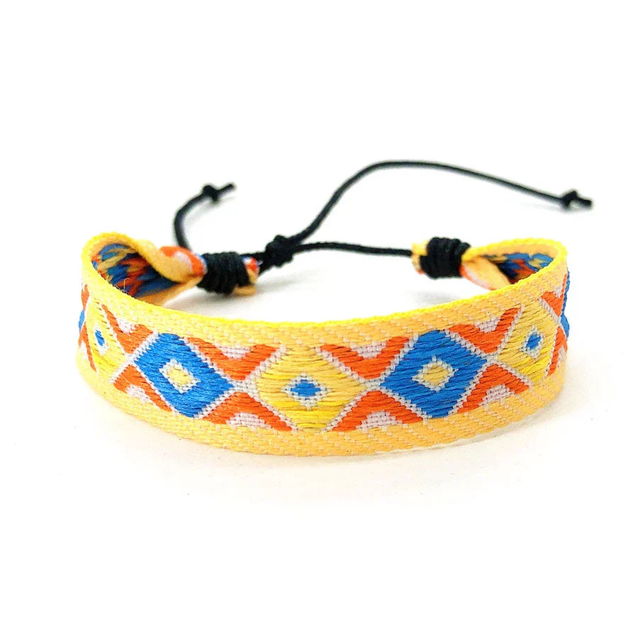 Mixed Brazilian Holiday-Style Bracelet yellow