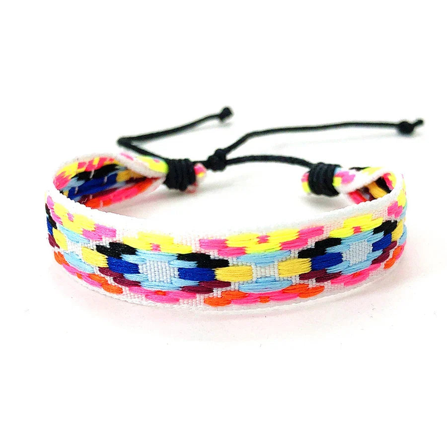 Mixed Brazilian Holiday-Style Bracelet multicolor