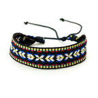 Mixed Brazilian Holiday-Style Bracelet black