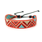 Mixed Brazilian Holiday-Style Bracelet orange 