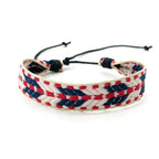 Mixed Brazilian Holiday-Style Bracelet red