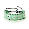 Mixed Brazilian Holiday-Style Bracelet green