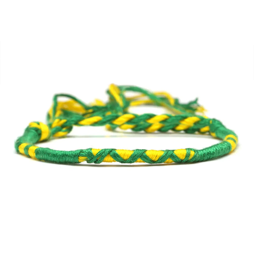 Brazilian Bracelet Bohemian Hippie Style green
