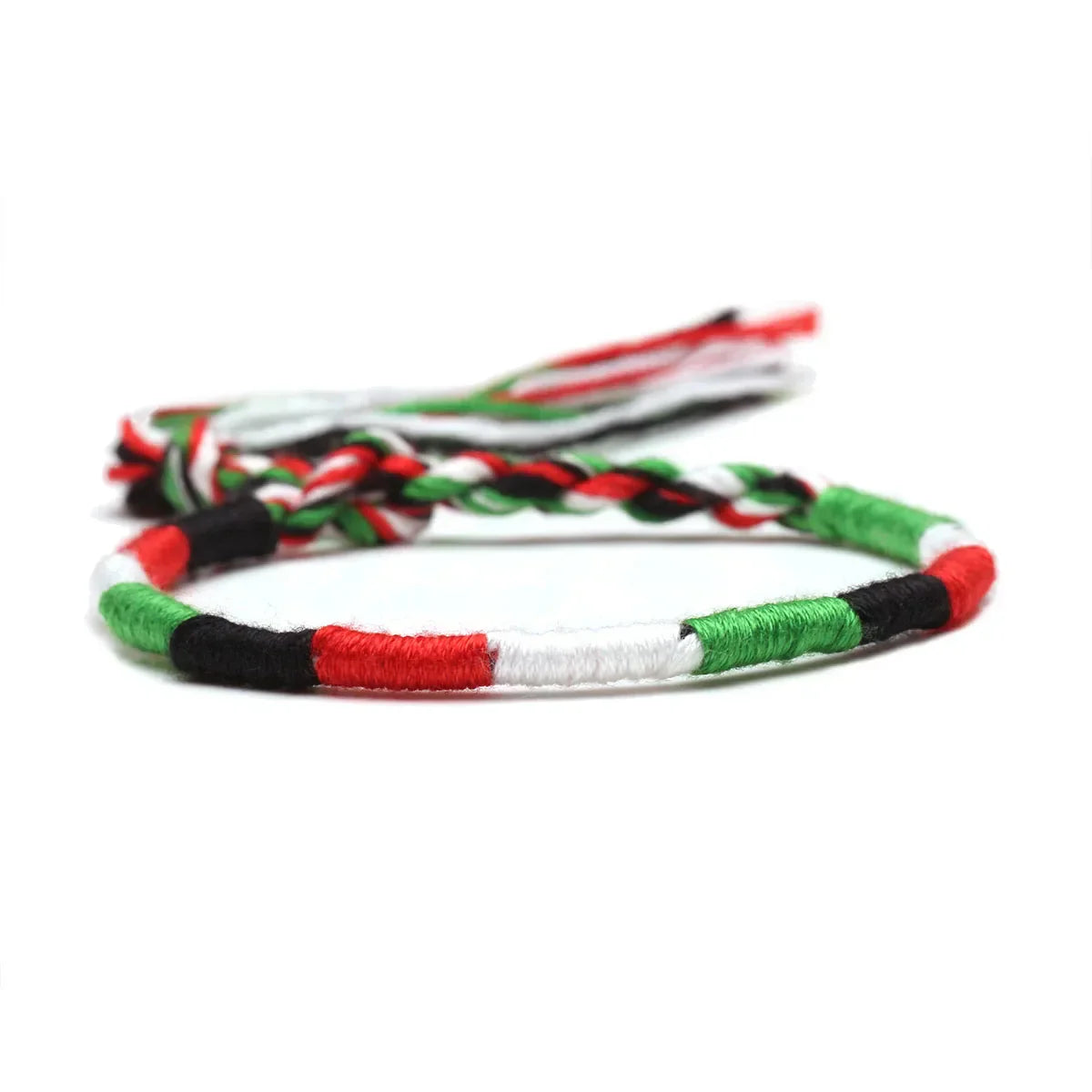 Brazilian Bracelet Bohemian Hippie Style green and white
