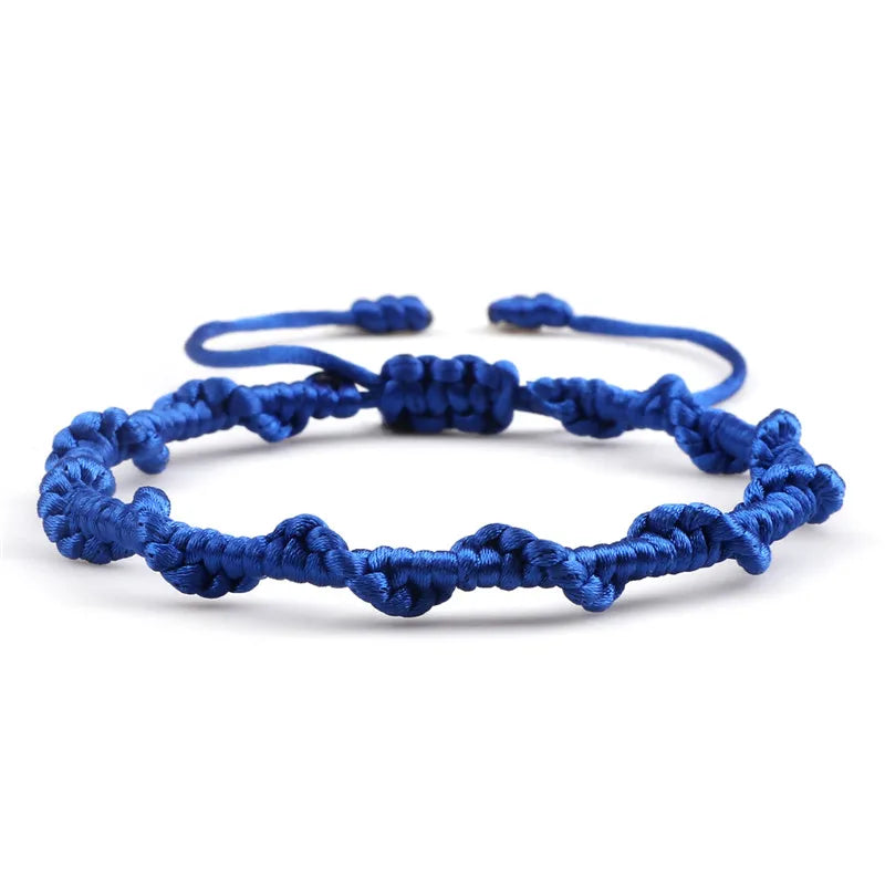 Handmade Woven Brazilian Bracelet blue