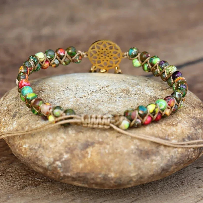 Dream Catcher Bracelet Natural Stones