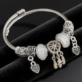 Dream Catcher and Hearts Bracelet